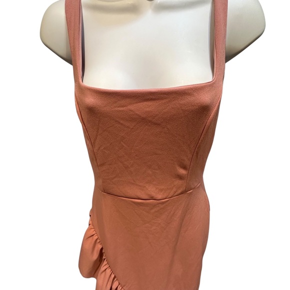 Lulus Immaculate Excellence Pink Sleeveless Ruffled Tulip Maxi Dress Size Small - Picture 8 of 16